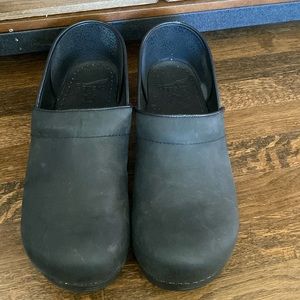 Dansko Black Clogs